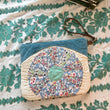 Load image into Gallery viewer, Dresden Plate & Velvet Clutch (6)