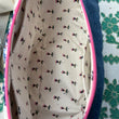 Load image into Gallery viewer, Star Dahlia & Denim Banana Bag