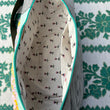 Load image into Gallery viewer, Grandmother's Flowers & Denim Banana Bag