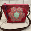 Load image into Gallery viewer, Crossbody Grandmother's Flowers (Red)
