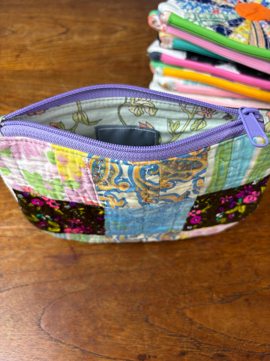 Small Patchwork and Dutch Army Tent Pouch