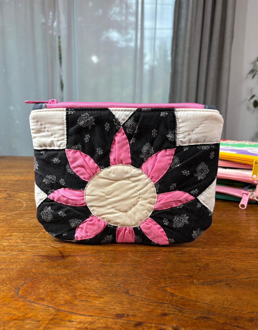 Small Star Dahlia & US Army Tent Pouch