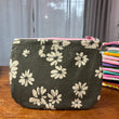 Load image into Gallery viewer, Medium Dresden Plate &amp; Printed Denim Pouch
