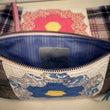 Load image into Gallery viewer, Blue Plaid Quilted Clutch
