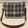 Load image into Gallery viewer, Vintage Woold and Waxed Canvas Tote Bag
